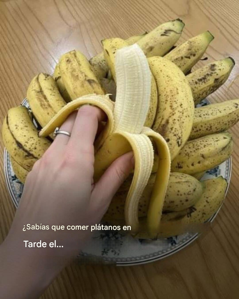 Comer plátanos por la noche aumenta tu… Mostrar más
